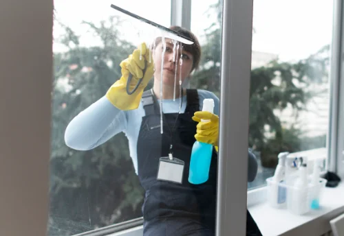 Nettoyage de vitres intérieures et extérieures à Toutainville